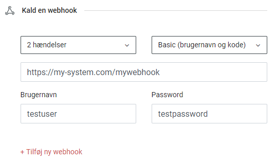 Register your webhook